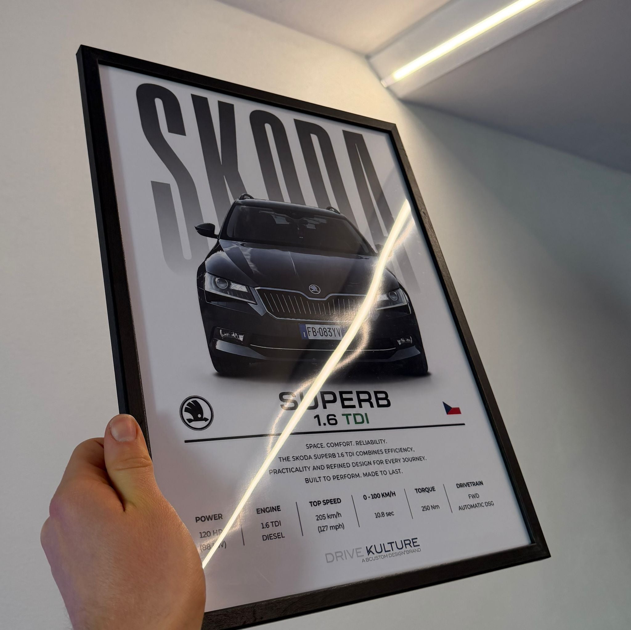 Poster con stampa personalizzata