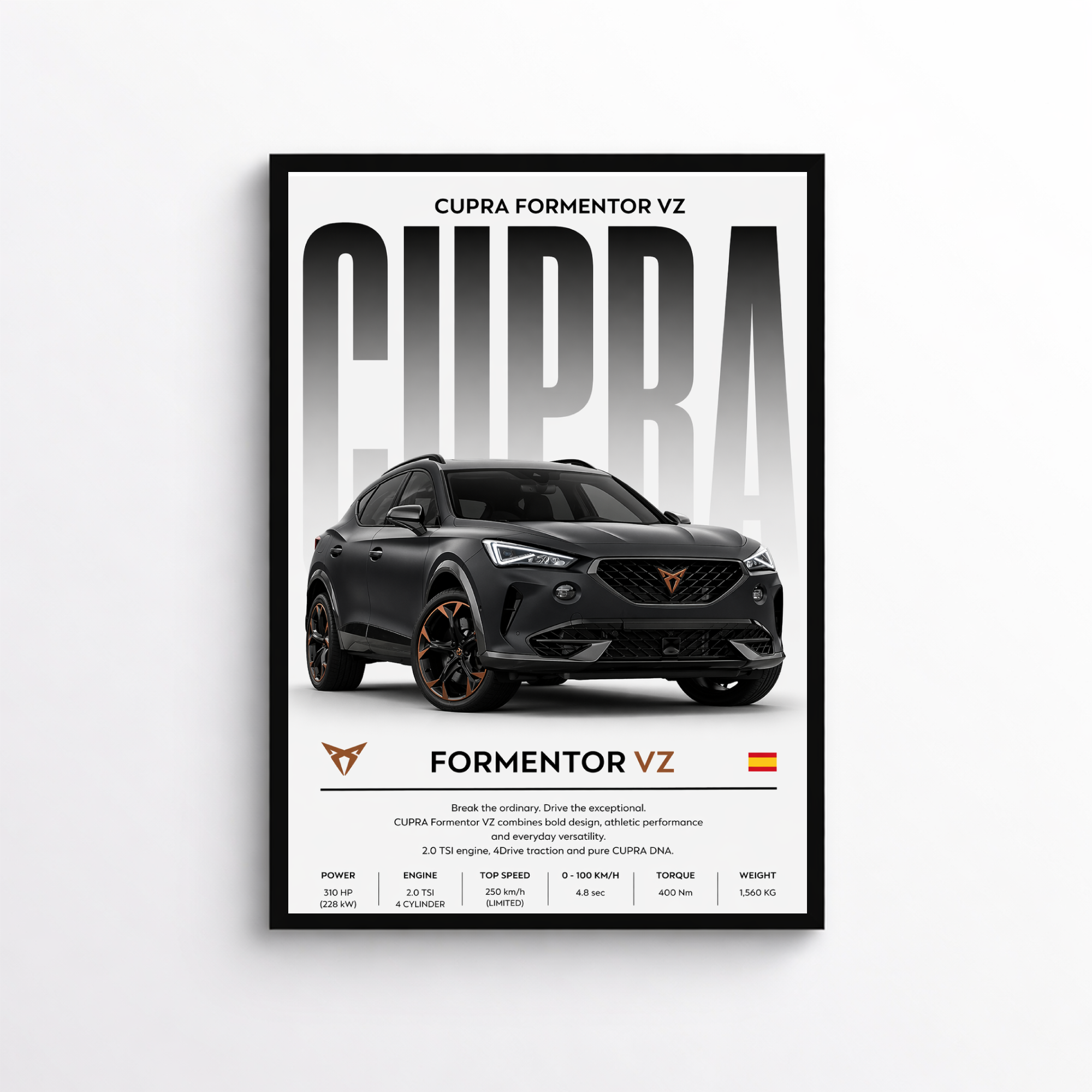 Cupra Formentor VZ Poster
