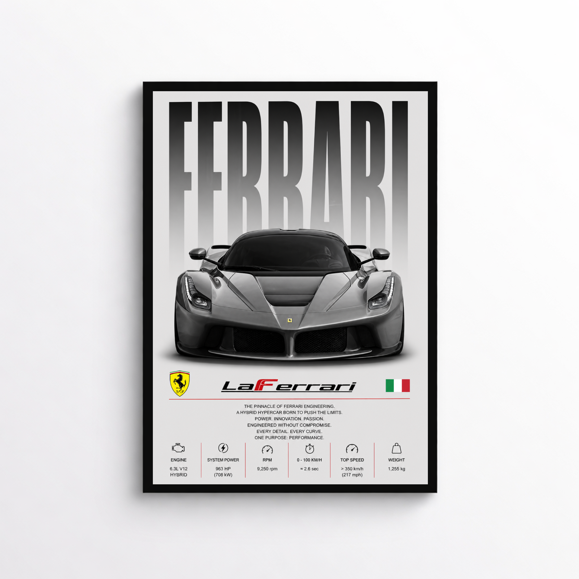 Ferrari LaFerrari Poster