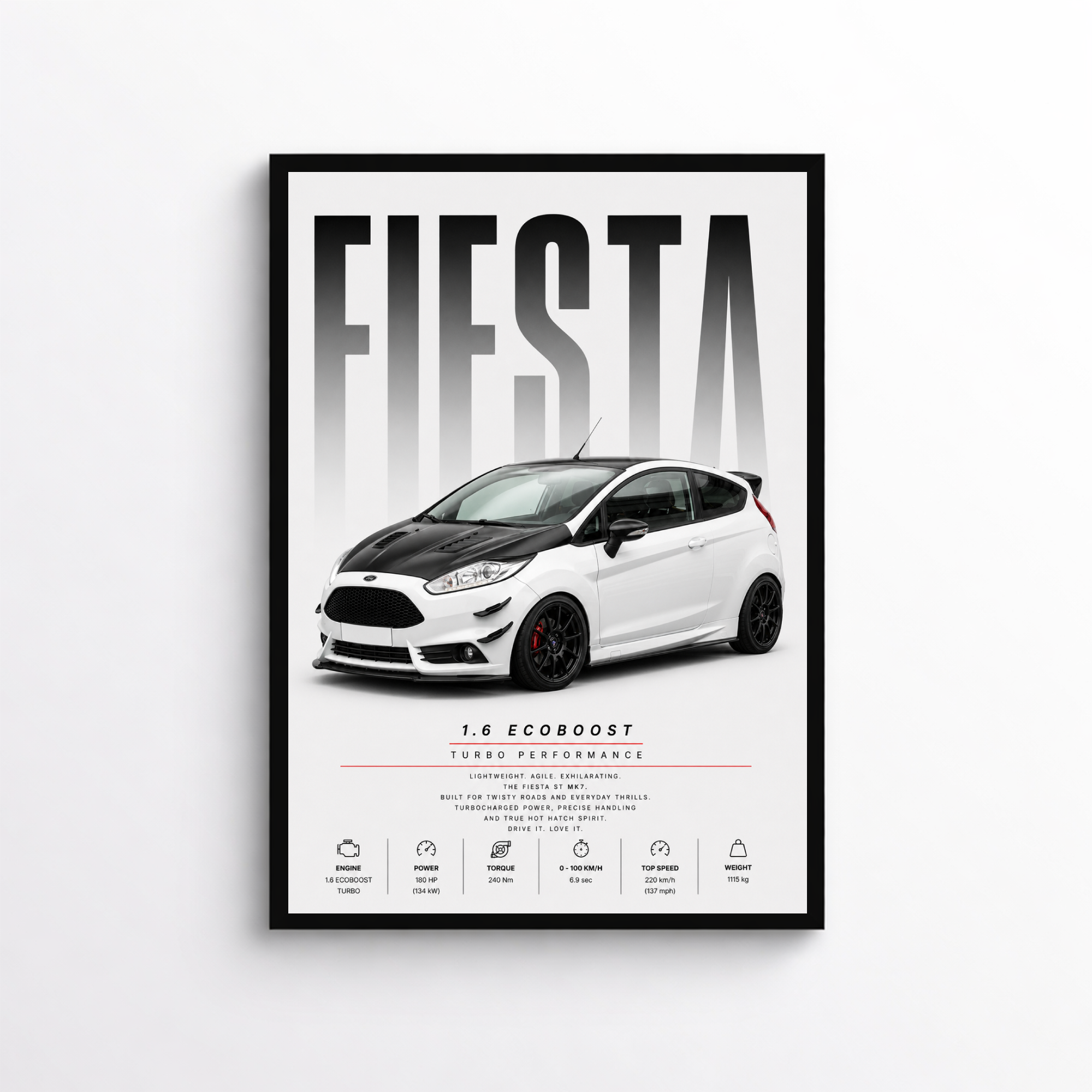 Fiesta MK7 Poster