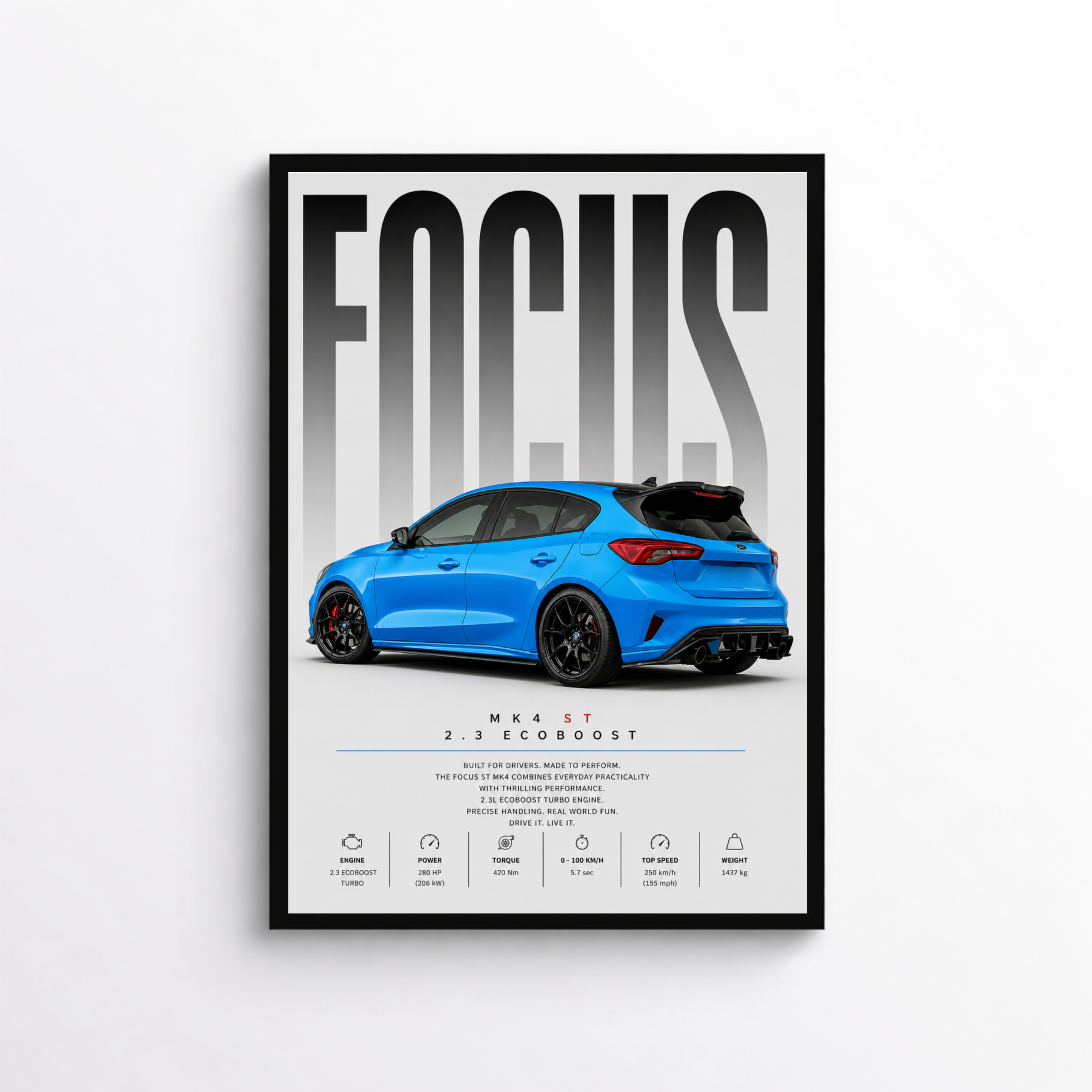 Focus MK4 ST Poster